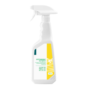 Готовый дезинфицирующий раствор Оптимакс экспресс (750 мл) 1/12