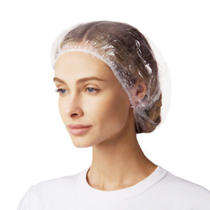 Шапочка для душа прозрачная