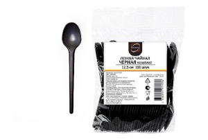 Ложка чайная 12,5 см ПС КОМПАКТ ЧЕРНАЯ