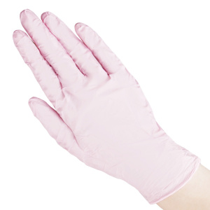 Перчатки нитриловые Foxy Gloves розовые, S 50 пар (НДС 22%)