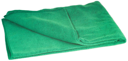 Тряпка из микрофибры вак. уп. 75х140 зеленый